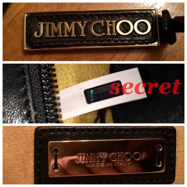 JIMMY CHOO(ジミーチュウ)の値下げ最終☆中古ジミーチュウ★星座★トートバック黒 レディースのバッグ(トートバッグ)の商品写真