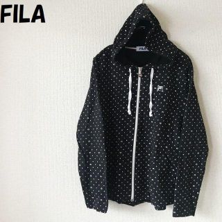 フィラ(FILA)の【人気】FILA/フィラ ドット柄 ジップアップパーカー サイズLL レディース(パーカー)