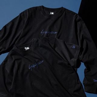 ヨウジヤマモト(Yohji Yamamoto)のyohjiyamamoto newera 黒ロンT 19ss XL(Tシャツ/カットソー(七分/長袖))