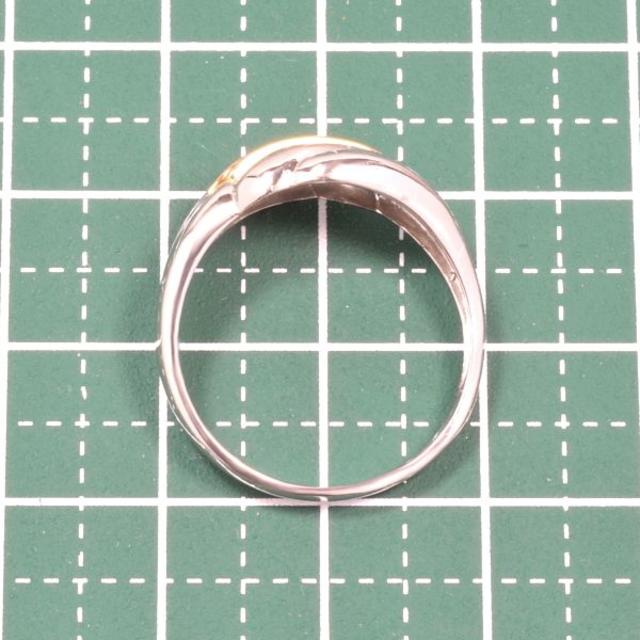 Pt900/K18ダイヤリング テーパーダイヤ 普段使い◎ DM059 レディースのアクセサリー(リング(指輪))の商品写真