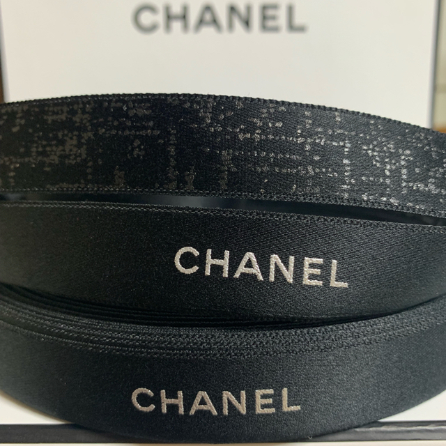 CHANEL(シャネル)のCHANEL ラッピング リボン  インテリア/住まい/日用品のオフィス用品(ラッピング/包装)の商品写真