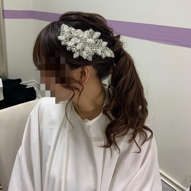 TAKAMI(タカミ)のワタベウェディング ヘアアクセ レディースのフォーマル/ドレス(ウェディングドレス)の商品写真