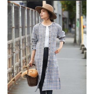 トッコ(tocco)のロングシャツワンピース　値下げ！10月31日まで掲載(ロングワンピース/マキシワンピース)