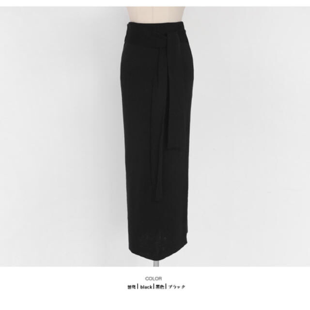 dholic(ディーホリック)のDHOLIC黒スカート レディースのスカート(ロングスカート)の商品写真