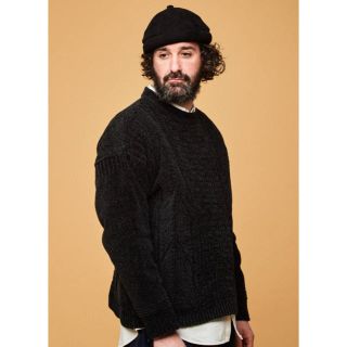 コモリ(COMOLI)のYASHIKI 18AW Wadachi Knit ヤシキ ワダチニット(ニット/セーター)