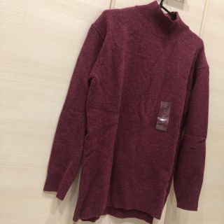 ユニクロ(UNIQLO)のUNIQLO ハイネックチュニック(ニット/セーター)