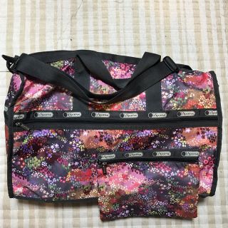 レスポートサック(LeSportsac)のレスポートサックポストンラージ鍵付き美品(ボストンバッグ)