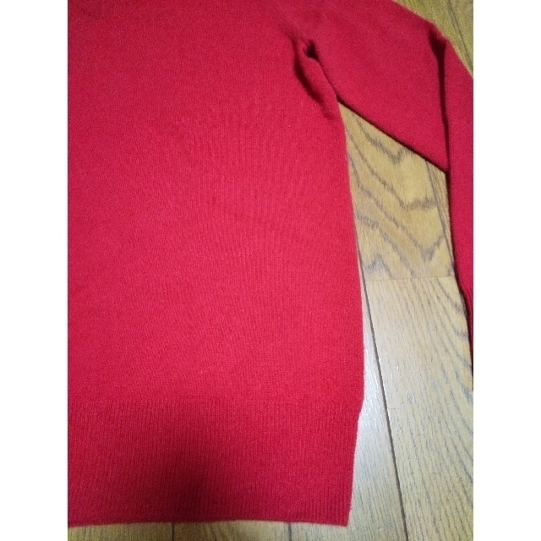 UNIQLO(ユニクロ)のUNIQLOカシミアVネックセーター美品XL レディースのトップス(ニット/セーター)の商品写真
