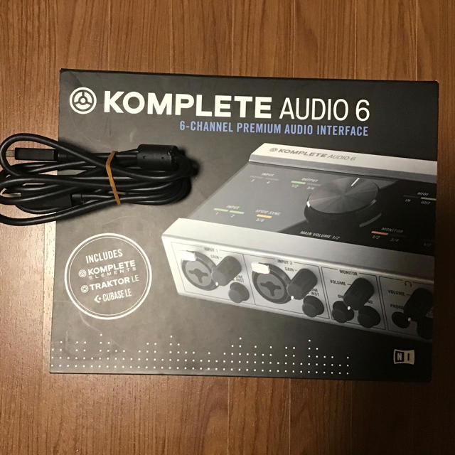 NATIVE INSTRUMENTS KOMPLETE AUDIO 6 楽器のDTM/DAW(オーディオインターフェイス)の商品写真