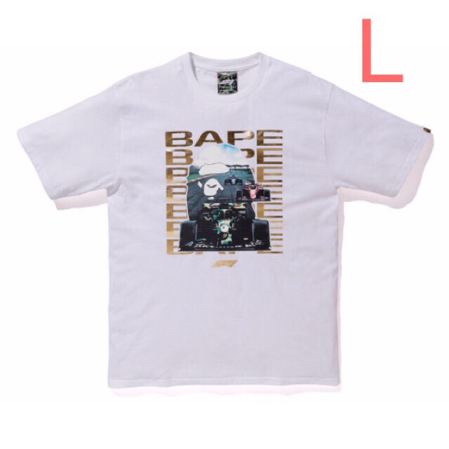 A BATHING APE(アベイシングエイプ)のBAPE F1 BAPE PHOTO APE HEAD TEE メンズのトップス(Tシャツ/カットソー(半袖/袖なし))の商品写真