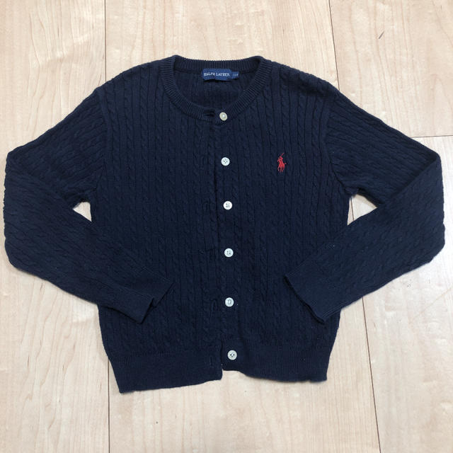 Ralph Lauren(ラルフローレン)のラルフローレン カーディガン110 キッズ/ベビー/マタニティのキッズ服女の子用(90cm~)(カーディガン)の商品写真