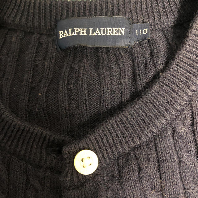 Ralph Lauren(ラルフローレン)のラルフローレン カーディガン110 キッズ/ベビー/マタニティのキッズ服女の子用(90cm~)(カーディガン)の商品写真