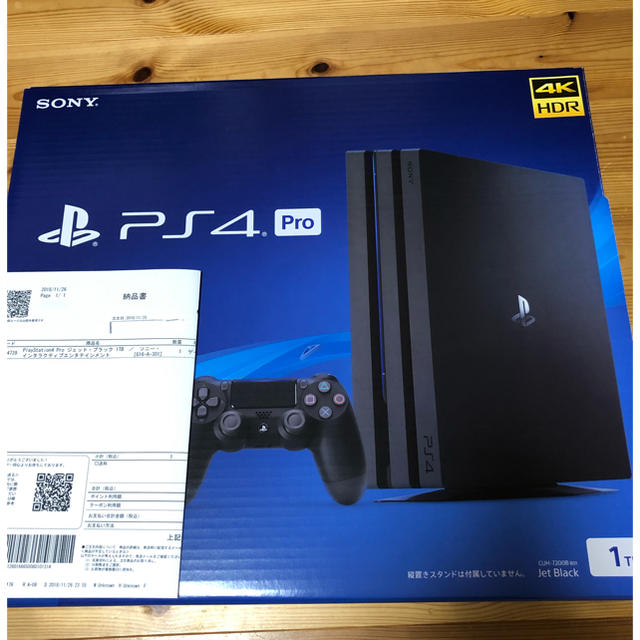 PS4 Pro 本体 1TB SONY PlayStation4 CUH-720