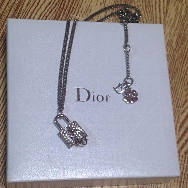 Dior - Dior♡南京錠ネックレスの通販 by mako's shop Dior - Dior♡南京錠ネックレスの通販 by mako's shop
