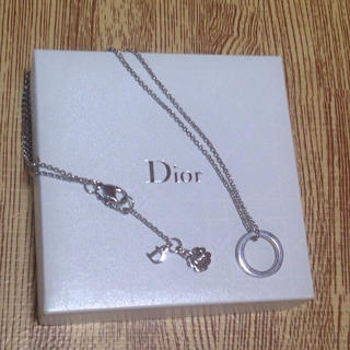 ディオール(Dior)のDior♡一連リングネックレス(ネックレス)