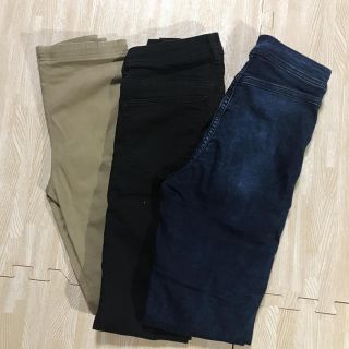 エイチアンドエム(H&M)の【未使用品】H&M デニム 3着セット(スキニーパンツ)