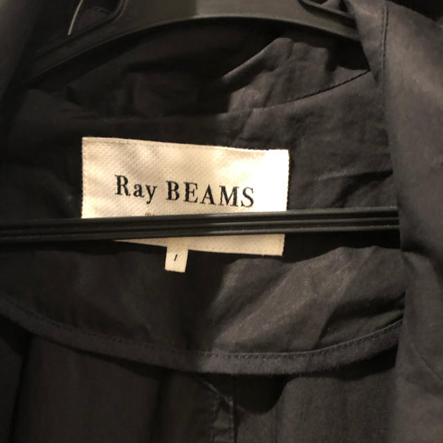 Ray BEAMS(レイビームス)の値下げ✳️RAY BEAMS 黒　コート レディースのジャケット/アウター(ロングコート)の商品写真