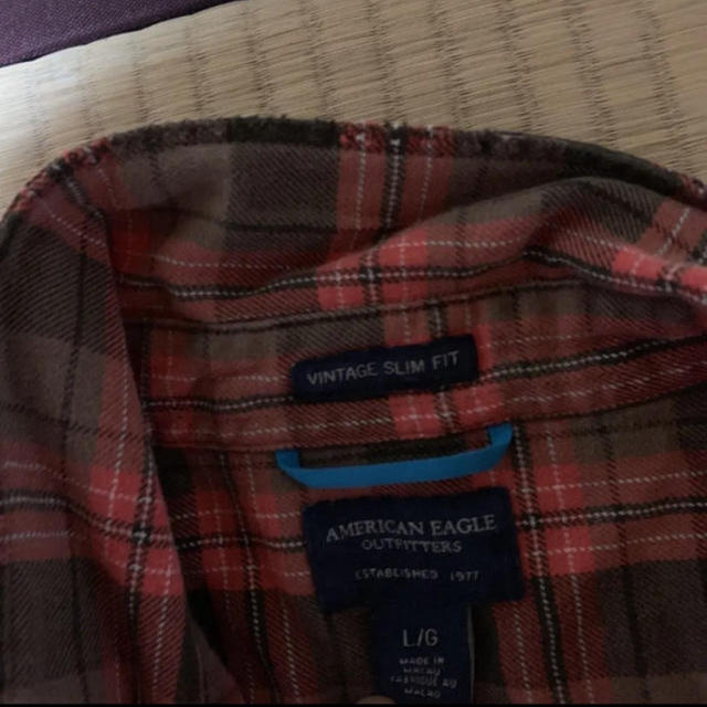 American Eagle(アメリカンイーグル)のチェック ネルシャツ  アメリカンイーグル メンズのトップス(シャツ)の商品写真