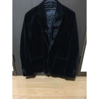 メンズメルローズ(MEN'S MELROSE)のメンズメルローズ　ベルベットジャケット(テーラードジャケット)