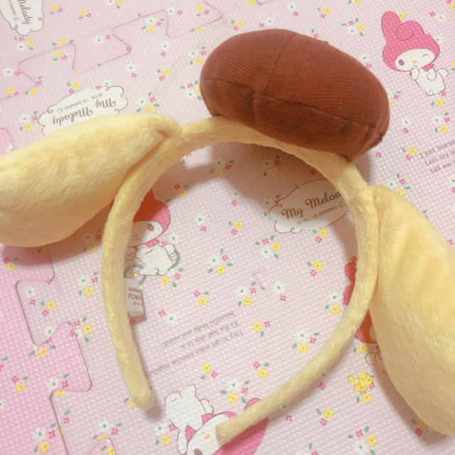 ポムポムプリン(ポムポムプリン)の♡ ピューロランド プリンちゃん カチューシャ ♡ レディースのヘアアクセサリー(カチューシャ)の商品写真