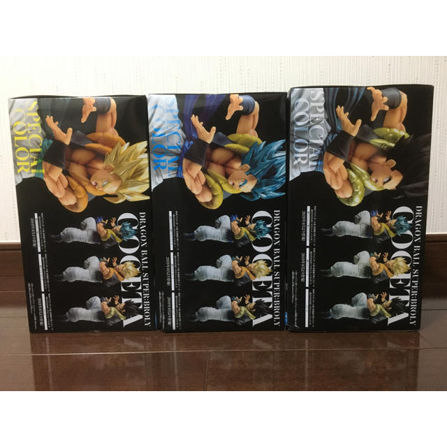 BANPRESTO(バンプレスト)のドラゴンボール ゴジータ フィギュア 3種セット エンタメ/ホビーのフィギュア(アニメ/ゲーム)の商品写真