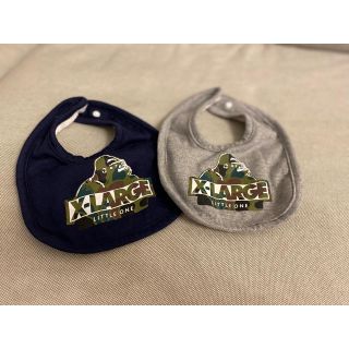 エクストララージ(XLARGE)のスタイ2枚セット(ベビースタイ/よだれかけ)