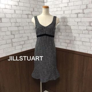 ジルスチュアート(JILLSTUART)のJILLSTUART ツィード ワンピース(ひざ丈ワンピース)