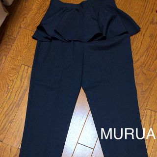 ムルーア(MURUA)のMURUA♡ウエストフリルパンツ(カジュアルパンツ)