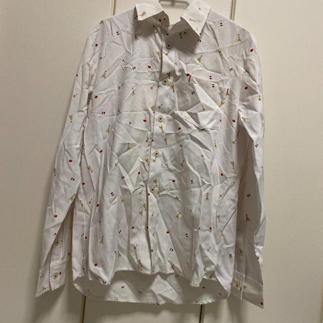 Ameri VINTAGE(アメリヴィンテージ)の古着  旗エッフェル塔シャツ メンズのトップス(シャツ)の商品写真