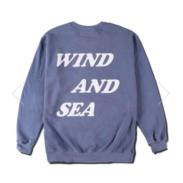 メンズ新作新品 WIND AND SEA W&S SWEAT NAVY スウェット