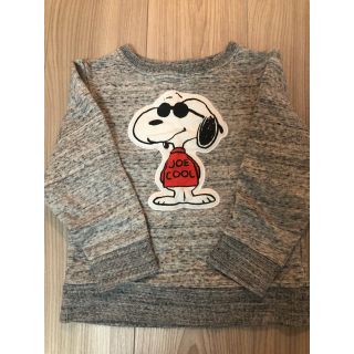 スヌーピー(SNOOPY)のストンプスタンプ スヌーピー  トレーナー(Tシャツ/カットソー)