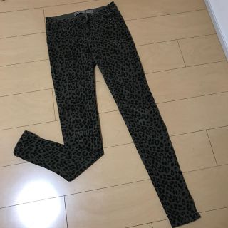 ザラ(ZARA)のTRF ZARA デニム ヒョウ柄 豹柄(デニム/ジーンズ)