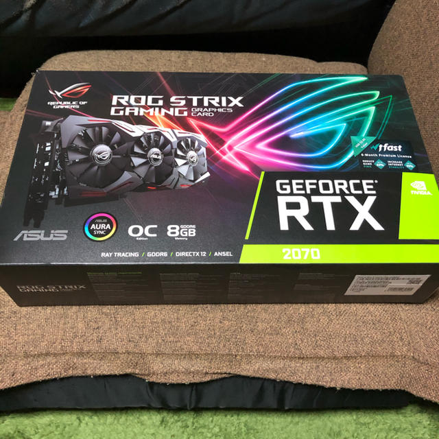 rog strix RTX 2070PC/タブレット