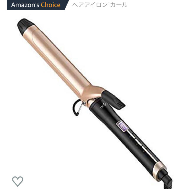 Anjou ヘアアイロン 32mm カール マイナスイオン スマホ/家電/カメラの美容/健康(ヘアアイロン)の商品写真