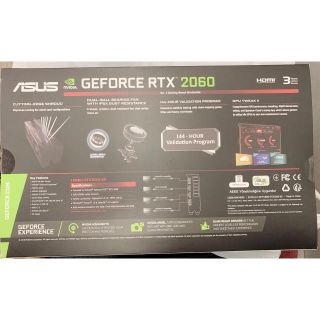 ASUS - 新品・未使用 RTX2060 外排気モデルの通販 by みかん's shop ...