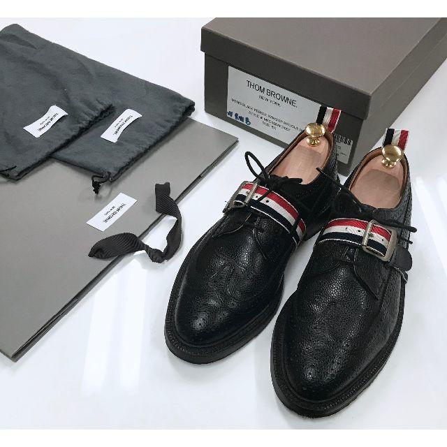 THOM BROWNE(トムブラウン)の★4/7大値下げ★超美品★トムブラウン ★ウイング・チップ★日本26,7cm メンズの靴/シューズ(ドレス/ビジネス)の商品写真