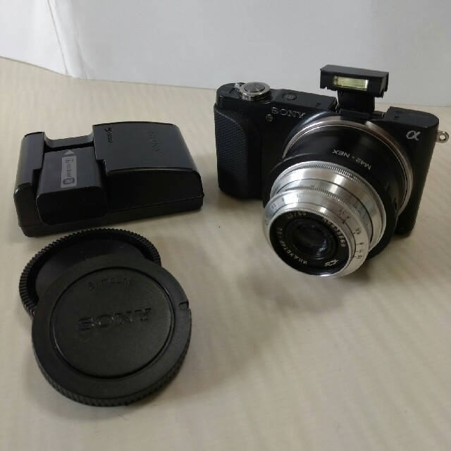 名玉ゼブラ！INDUSTAR 61 とソニーSony NEX 3 の組合わせ