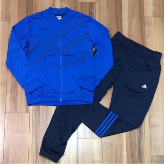 アディダス(adidas)のアディダス 140 キッズ ボーイズ セットアップ ジャージ 上下 サッカー (その他)