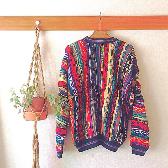 WEGO(ウィゴー)の古着屋購入☻カラフル派手色セーター レディースのトップス(ニット/セーター)の商品写真