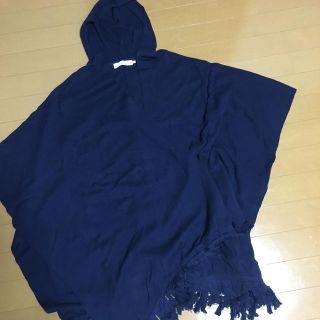 アズールバイマウジー(AZUL by moussy)のポンチョ風カーディガン(カーディガン)