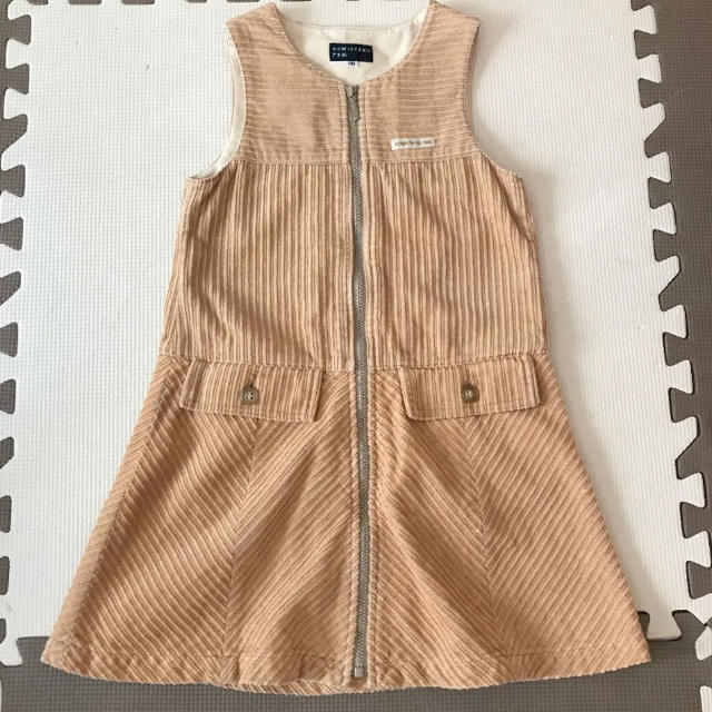 kumikyoku（組曲）(クミキョク)のジャンパースカート 110 キッズ/ベビー/マタニティのキッズ服女の子用(90cm~)(ワンピース)の商品写真