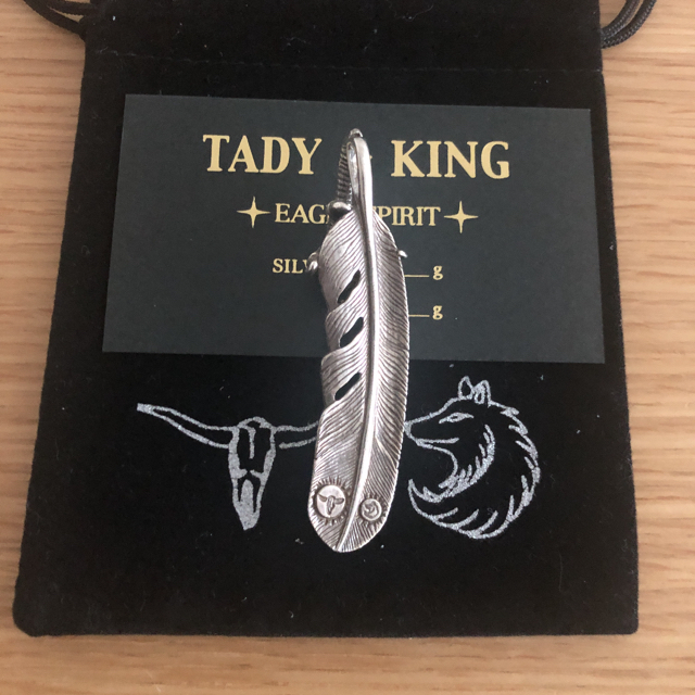 tady&king by JOJO's shop｜ラクマ 、銀爪フェザー、Lサイズの通販 即納得価