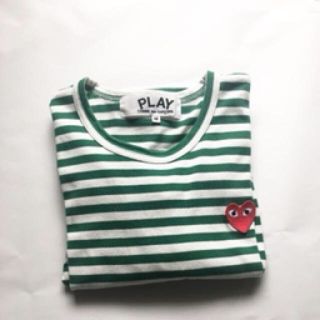 コムデギャルソン(COMME des GARCONS)のPLAY COMME des GARCONS ボーダー(Tシャツ/カットソー(七分/長袖))