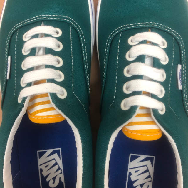 VANS(ヴァンズ)の★【新品未使用】26.5 VANS ERA バンズ エラ US企画 グリーン メンズの靴/シューズ(スニーカー)の商品写真