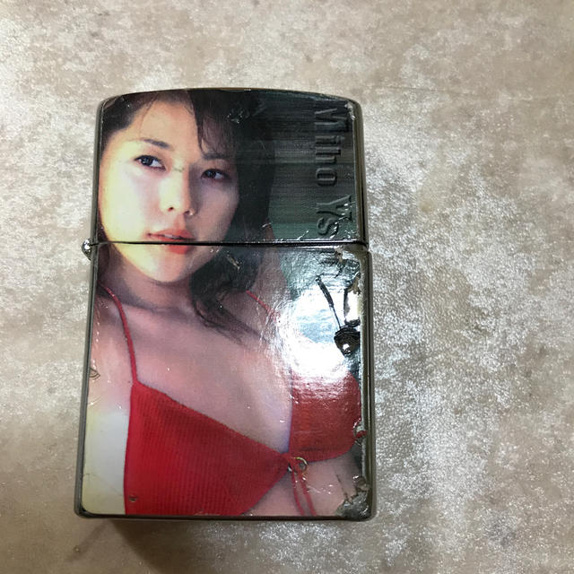 ZIPPO(ジッポー)のZIPPO型　オイルライター　吉岡美穂 メンズのファッション小物(タバコグッズ)の商品写真