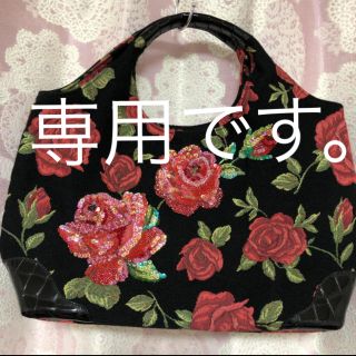 シンクビー(Think Bee!)の美品・シンクビー  デラックス ピンキーローズ(ハンドバッグ)