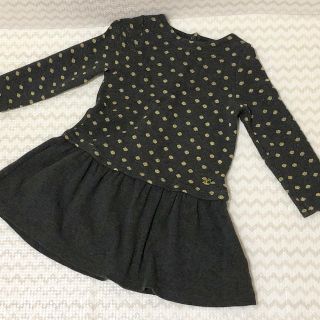 プチバトー(PETIT BATEAU)の【お値下げ】PETIT BATEAU プチバトー ワンピース 24m 86㎝(ワンピース)