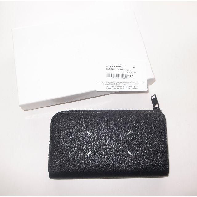 maison margiela マルジェラ 長財布 zip wallet red