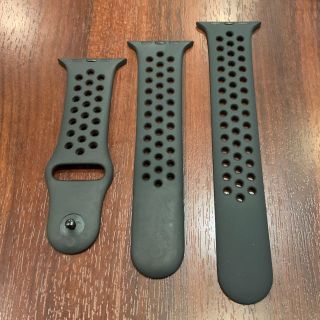 アップルウォッチ(Apple Watch)の(純正品) Apple Watch 42mm NIKE バンド(ラバーベルト)