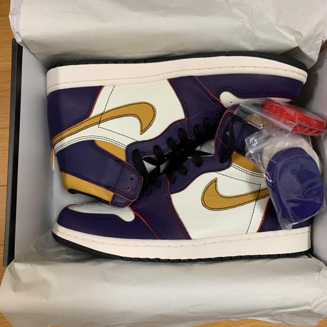 ナイキ Nike aj1 la to chicago 27.5cm靴/シューズ